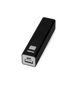Портативное зарядное устройство "Спейс", 3000 mAh, черный