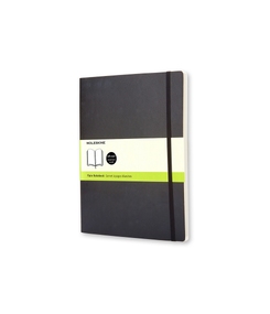Записная книжка Moleskine Classic Soft (нелинованный), Хlarge (19х25 см), черный