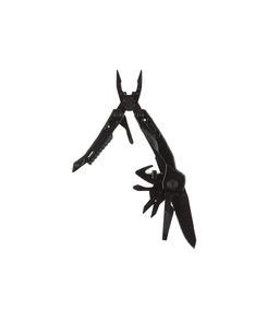 Мультитул Stinger, 105x45 мм, 13 функций, сталь, чёрный, в комплекте 9 насадок и нейлоновый чехол