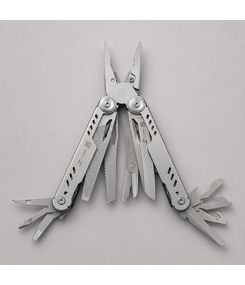 Мультитул Stinger, 110 х 27 мм, 21 функция, сталь, серебристый, в картонной коробке, в комплекте нейлоновый чехол