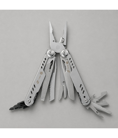 Мультитул Stinger, 110 х 27 мм, 23 функции, сталь, серебристый, в картонной коробке, в комплекте нейлоновый чехол