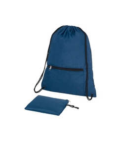 Складной рюкзак со шнурком Hoss, heather navy