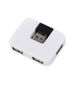 USB Hub "Gaia" на 4 порта, белый