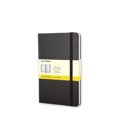 Записная книжка Moleskine Classic (в клетку) в твердой обложке, Large (13х21см), черный