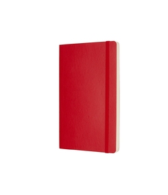 Записная книжка Moleskine Classic Soft (нелинованный), Large (13х21см), красный