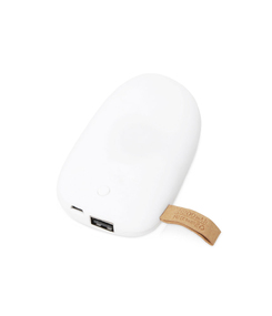 Внешний аккумулятор в форме камня «Stone», 5200 mAh, белый (Р)