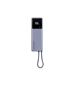 Внешний аккумулятор со встроенным кабелем Xiaomi 165W Power Bank 10000mAh (Integrated Cable) GL