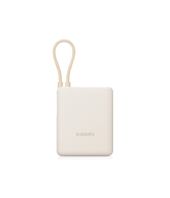 Внешний аккумулятор со встроенным кабелем Xiaomi Power Bank 10000mAh (Integrated Cable) Tan GL
