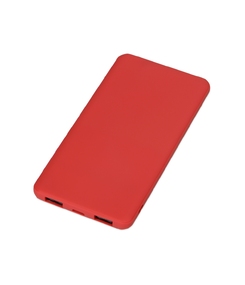 Портативное зарядное устройство «Reserve» с USB Type-C, 5000 mAh, красный
