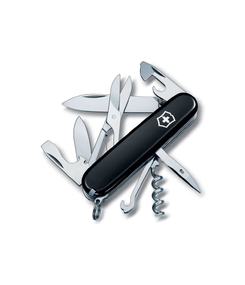 Нож перочинный VICTORINOX Climber, 91 мм, 14 функций, чёрный