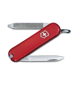 Нож-брелок VICTORINOX Escort, 58 мм, 6 функций, красный