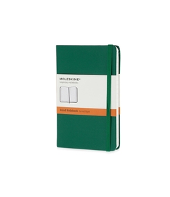 Записная книжка Moleskine Classic (в линейку) в твердой обложке, Pocket (9x14см), зеленый