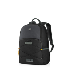 Рюкзак WENGER Trayl 15.6", чёрный, переработанный ПЭТ, 34 x 20 x 45 см, 22 л.