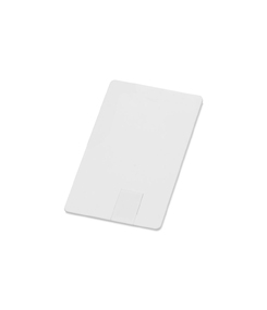 Флеш-карта USB 2.0 16 Gb в виде пластиковой карты "Card", белый