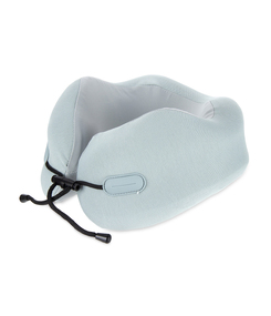 Подушка для путешествий с эффектом памяти Memo "Pillow PRO" M/L English Blue