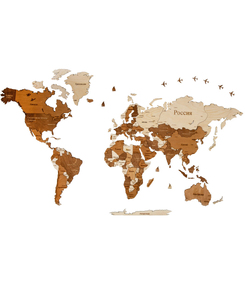 Интерьерная карта мира "World"