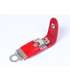 USB-флешка на 8 Гб в виде брелка, красный