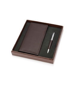 Набор: дорожное портмоне, ручка шариковая
