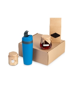 Подарочный набор Tea Cup Superior Honey 2.0, синий