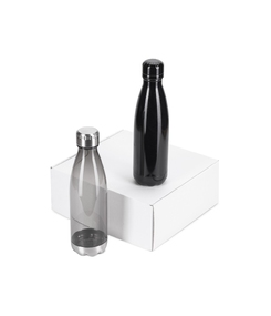 Подарочный набор с термосом и бутылкой «Bottle set», черный