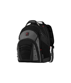 Рюкзак Synergy WENGER 16'', черный/серый, полиэстер/ПВХ, 36 x 26 x 46 см, 26 л