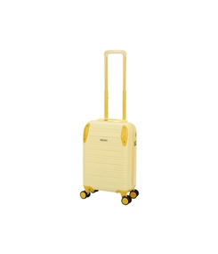Чемодан TORBER В Отпуск, желтый, ABS-пластик, 36 х 22 х 55 см, 31 л, 2,4 кг
