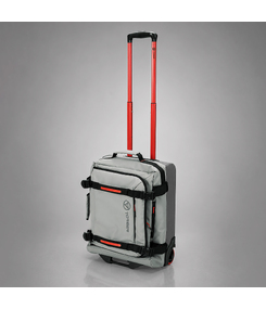 Сумка на колесах TORBER РИТМ, серый, полиэстер 900D с PU покрытием, 49 x 35,5 x 26 см, 35 л