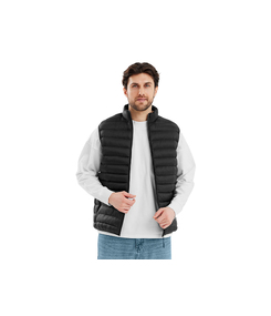 Стеганый жилет "Uniqloud", черный