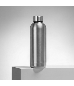 Вакуумная термобутылка "Cask" Waterline, 500 мл, серебристый глянцевый (P)