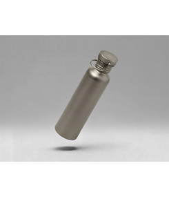 Бутылка для воды из титана "Titan", 750ml, темно-серый
