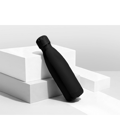 Вакуумная термобутылка "Vacuum bottle C1", soft touch, 500 мл, черный
