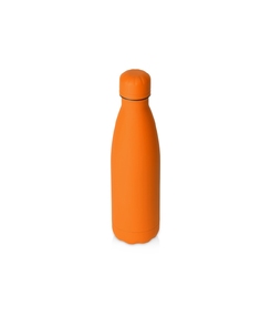 Вакуумная термобутылка "Vacuum bottle C1", soft touch, 500 мл, оранжевый (Р)