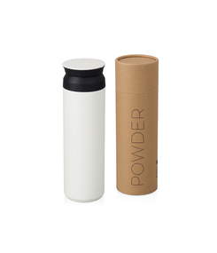 Вакуумный термос "Powder" 500 мл, тубус, белый