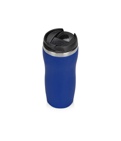 Термокружка "Double wall mug C1", soft touch, 350 мл, синий (Р)