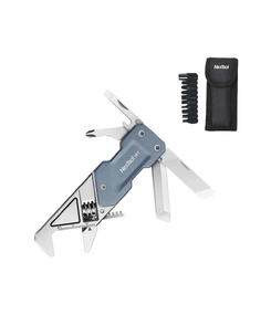 Мультитул-ключ Nextool Light Wrench W1 с набором бит, 6 функций, голубо-серый (NE20270)