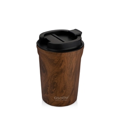 Термокружка CAFe COMPACT, 380 мл, wood