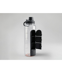 Бутылка для воды «Electrolyte», черный