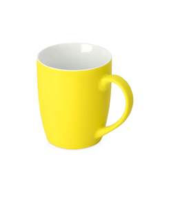 Кружка с покрытием soft-touch “Tulip Gum”, желтый (3955C) (P)