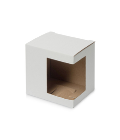 Коробка для кружки "Cup", 11,2х9,4х10,7 см., белый
