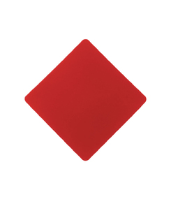 ПАТЧ РОМБ soft-touch (красный) 7,6 х 7,6 см
