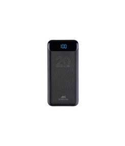 RIVACASE VA2582 (20 000mAh), QC/PD 22.5W внешний аккумулятор с дисплеем, черный /24