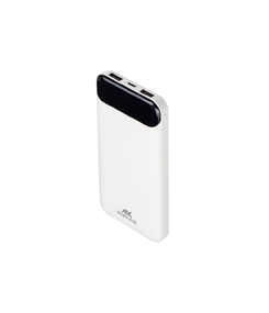 RIVACASE VA2240 (10000mAh) с дисплеем, белый, внешний аккумулятор 12/48