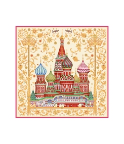 Платок "Собор Василия Блаженного"