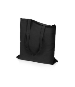 Сумка для шопинга Carryme 140 хлопковая, 140 г/м2, черный