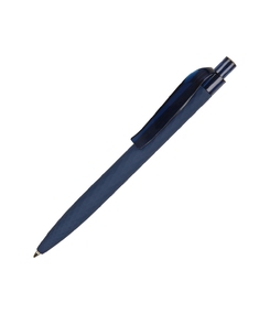 Ручка шариковая QS 01 PRT "софт-тач", синий