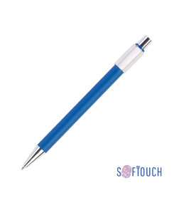 Ручка шариковая "Spin" с 6ти-гранным спиннером, покрытие soft touch