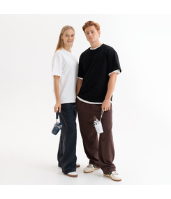 Футболка унисекс Раст (Rust), 240 гр., черная, размер XS