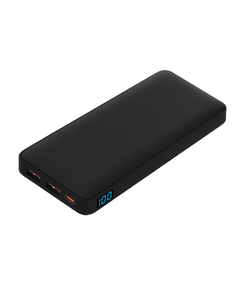 Внешний аккумулятор с подсветкой Анкор Плюс PD (Ancor PD Plus)10000 mAh, черный