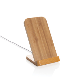 Док-станция Bamboo FSC® для беспроводной зарядки, 5 Вт