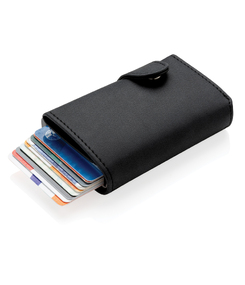 Алюминиевый картхолдер Standard с PU кошельком и защитой RFID